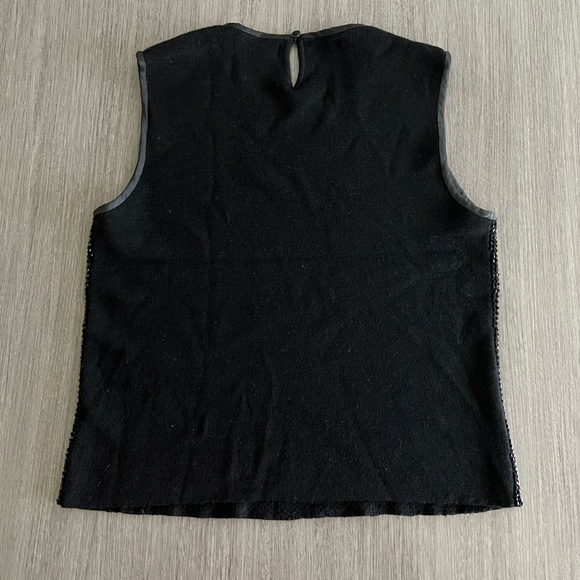 Banana Republic Black Merino Wool Tank - Picture 2 of 5